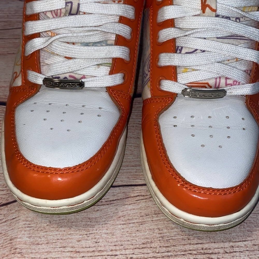 Coach Norra High Top Graffiti Sneakers - Picture 6 of 12